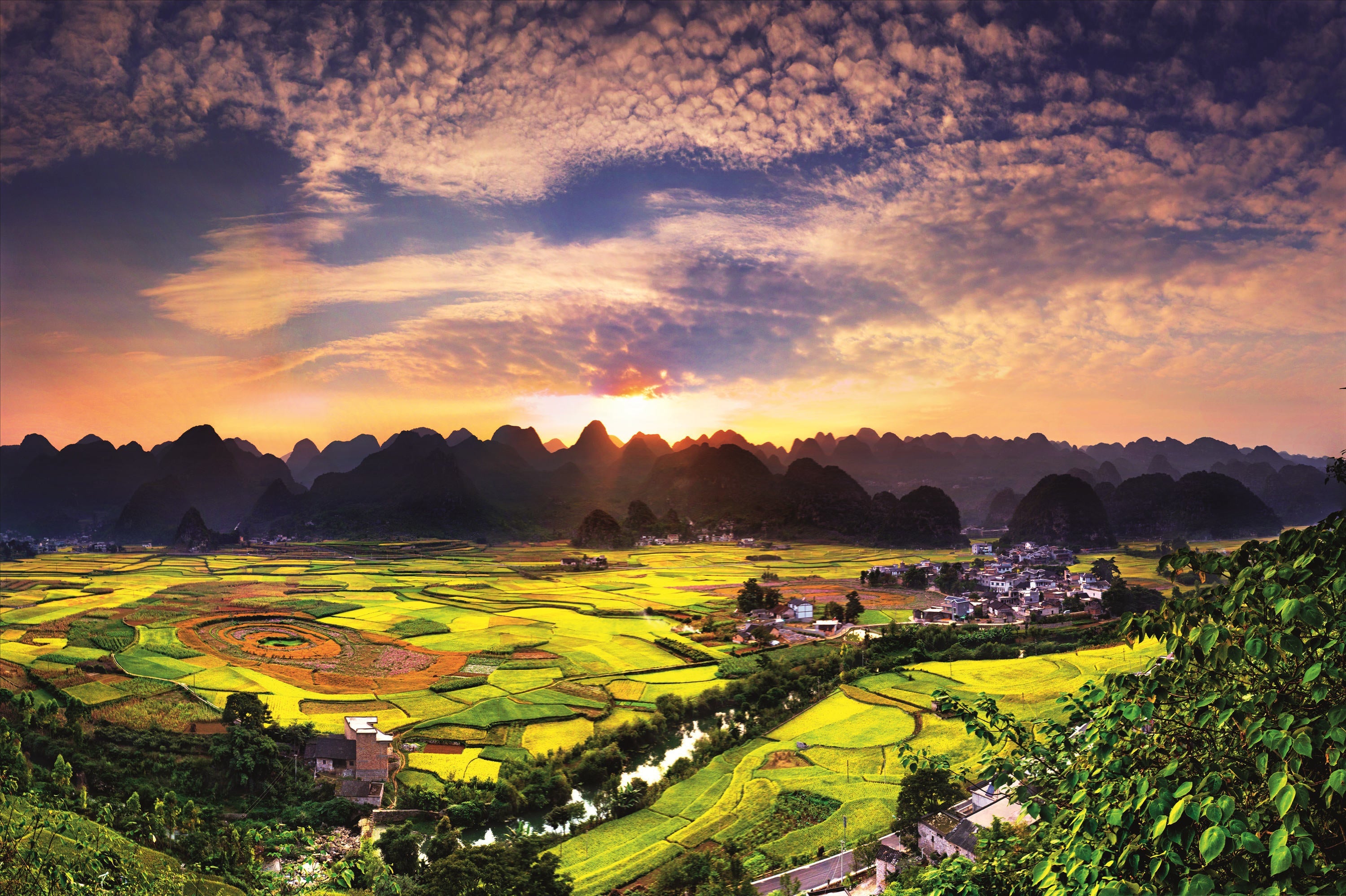 村寨全景